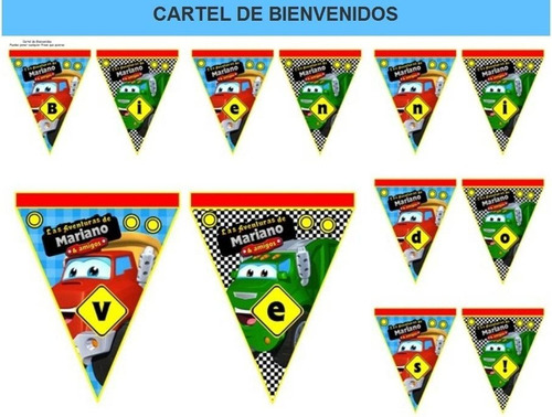Kit Imprimible Candy Bar Chuck Y Sus Amigos Fiesta 3x1
