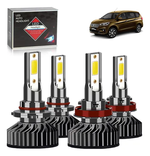 F2 Kit De Focos Led Luz Alta/baja/niebla For Suzuki