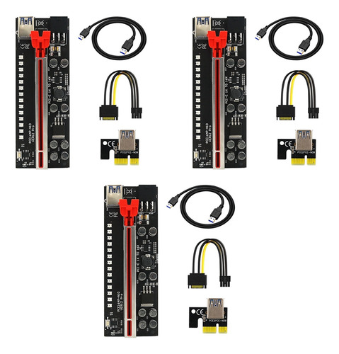 Extensión Gráfica Ver12 Pro Pcie Riser De 1 A 16 Unidades Co