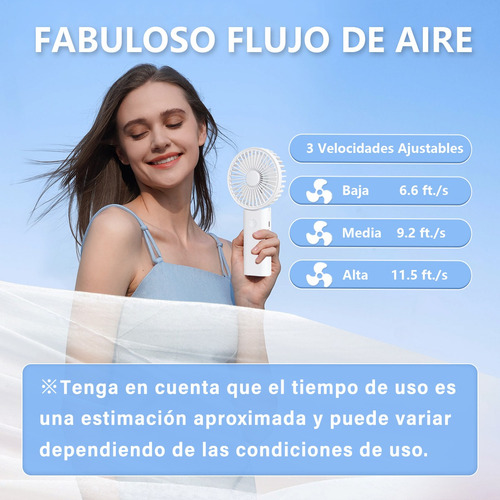 Mini Fan/mini Usb Ventilador De Mano Portatil Pequeño