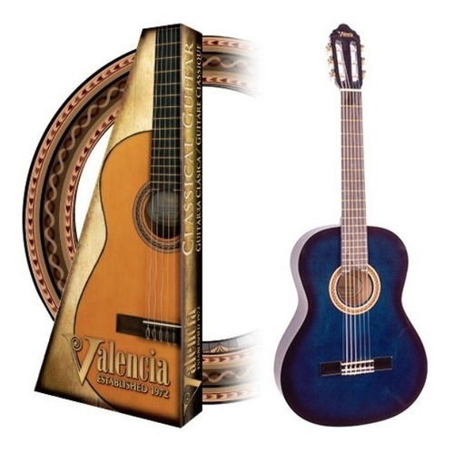 Guitarra criolla clásica Valencia 100 VC101BUS