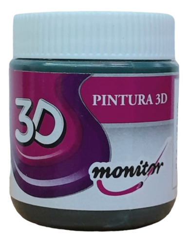 Pintura 3d Monitor P/puntillas Y Tela