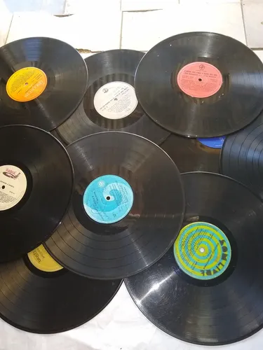 comprar Lps Lote Com 70 Discos Para Enfeites E Decoração