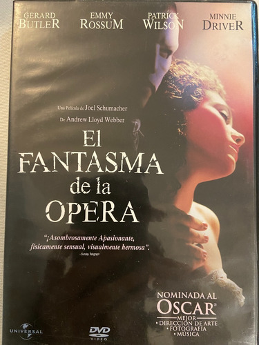 Dvd El Fantasma De La Opera / Phantom Of The Opera 2004