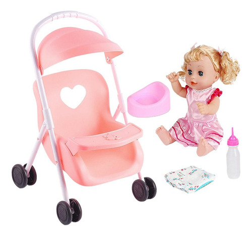 M0r Mi Primera Muñeca De Bebé Cochecito De Cuerpo Suave