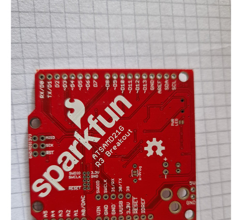 Sparkfun Atsamd21g R3 Arduino Circuitpython