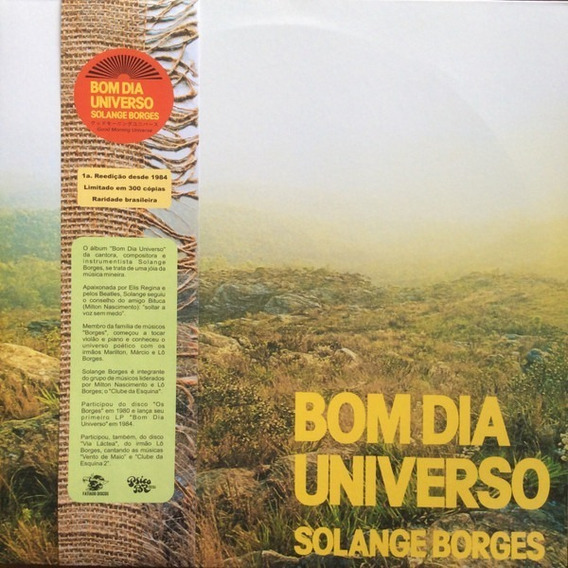 Lp Solange Borges Bom Dia Universo Vinil | MercadoLivre 📦 Lp Solange Borges Bom Dia Universo Vinil | MercadoLivre 📦