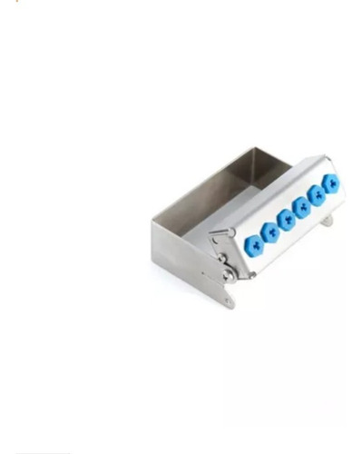 Kit Cassette Para 5 Instrumentos Dentales + Caja Y Fresero