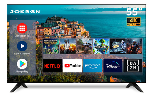 Smart Tv Pantalla 55 Pulgadas Jokben Android Tv 4k Hdr Led