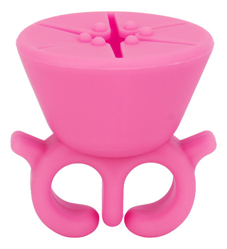 Anillo Portátil De Silicona Suave Con Soporte Para Botellas