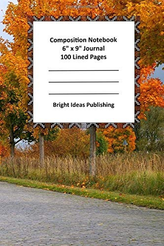 Composition Notebook, 6 X 9 Journal, 100 Lined Pages Tree Li