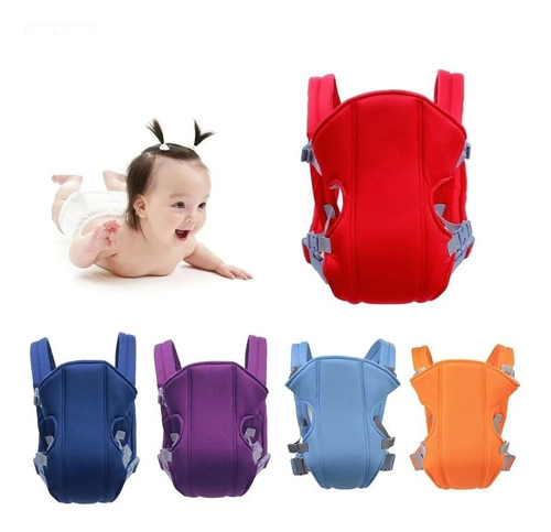 Mochila Portabebés Acolchado Canguro Ajustable Bebe