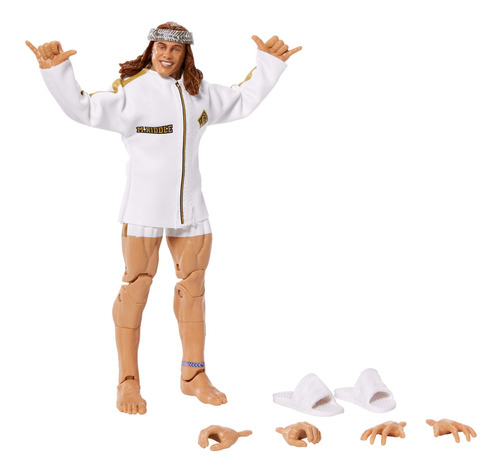 Wwe Matt Riddle Elite Series #78 - Figura De Acción De Luj.