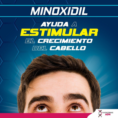 Imagen 2 de 10 de Minoxidil 5% - 3pack Tratamiento Crecimiento Cabello Y Barba