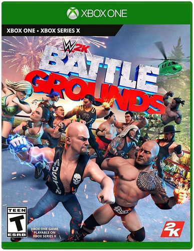 Wwe W2k Battle Grounds FĂsico Xbox One Nuevo Blakhelmet E