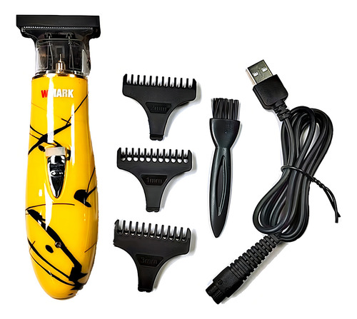 Kit 2 Maquina Wmark Profissional Ng 412 Ng 201 Amarela