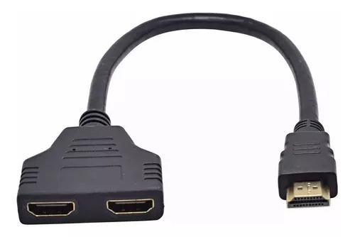 Cable Hdmi Macho A X 2 Hdmi Hembra (splitter X 2)