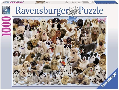 Ravensburger 1000 Pzs Dogs Collage 15633 Rdelhobby Mza