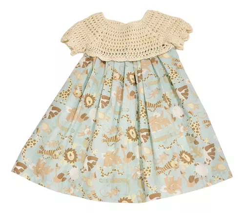 Vestidos de croche infantil 