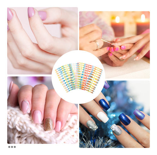 Decoraciones De Uñas Para Colorear Uñas Postizas Para Niña,