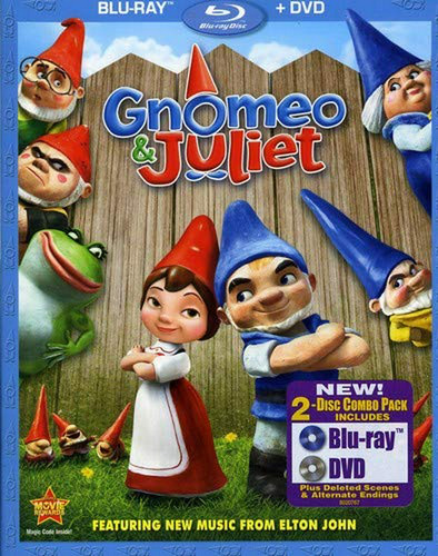 Blu-ray Gnomeo Y Julieta.