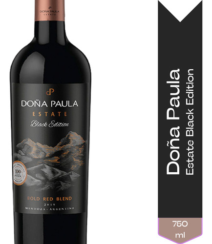 Vino Tinto Doña Paula Black Edition Blend 750 Ml