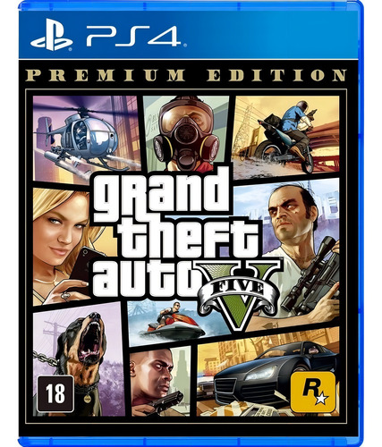 Gta V / Premium Edition / Rockstar Games / Ps4 / Físico