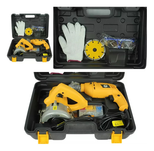 Kit Furadeira 860w+serra Mármore 1300w Songhe Tools Promoção