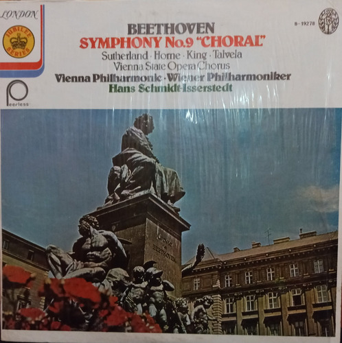 Ludwig Van Beethoven Sinfonía No. 9 Coral Disco Lp Vinilo
