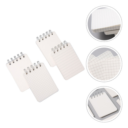 Minitarjeta De Índice Pocket Card Coil, 4 Unidades