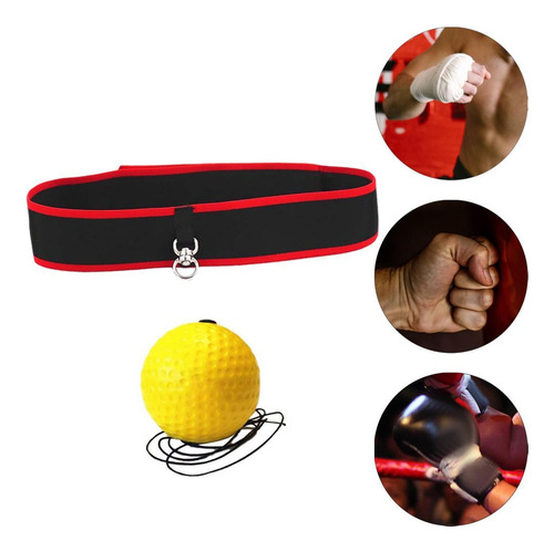 4 Speed Ball Headband Mma Boxeo Entrenamiento Punch Boxeo
