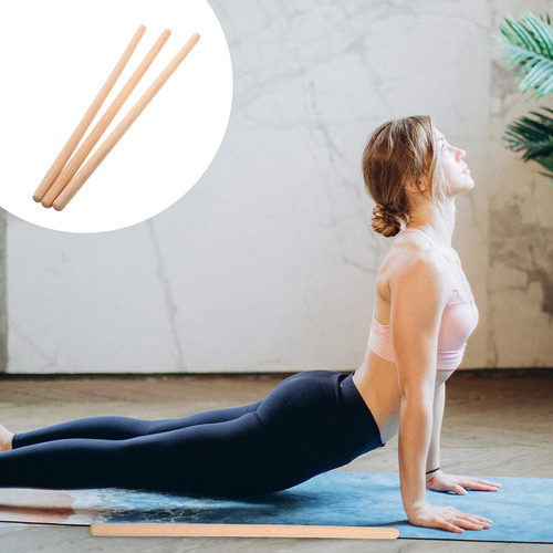 Palo De Yoga Mobility Stick Para Esculpir El Cuerpo, 5 Unida
