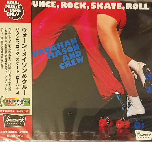 Vaughan Mason & Crew - Bounce, Rock, Skate, Roll Cd Japonés