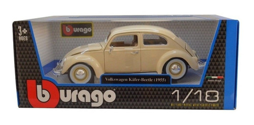 Bburago - Volkswagen Vw Käfer Beetle Vocho Cream 1955