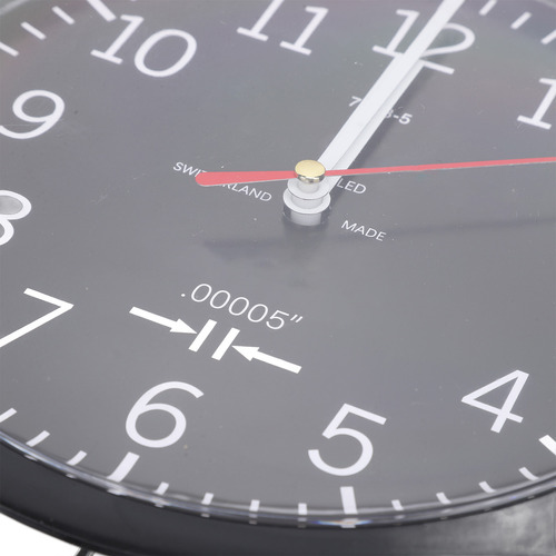 Reloj De Pared Con Esfera Para Ingenieros Mecánicos, 8 Pulga