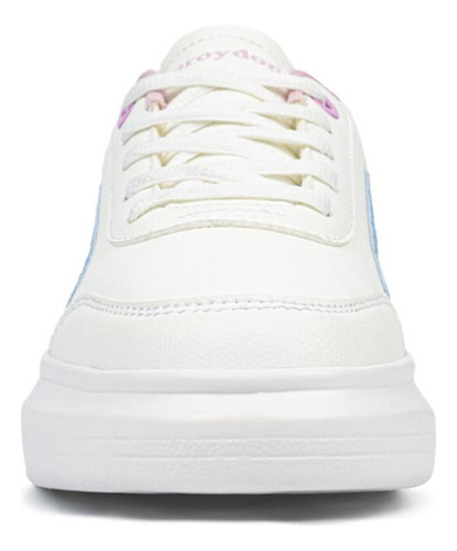 Imagen 3 de 8 de Tenis Katrena 1 Blanco-lila Para Mujer Croydon