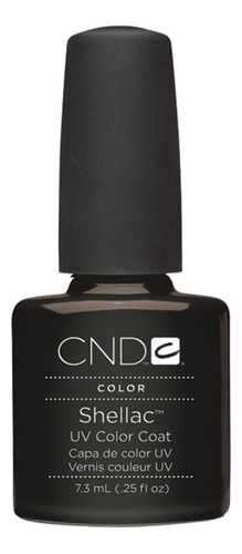 Esmalte De Uñas En Gel Cnd Shellac Color Coat Black Pool