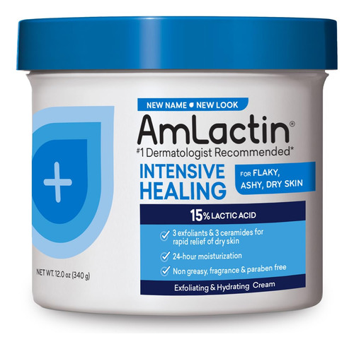 Crema Corporal Amlactin Intensive Healing, 355 Ml, Exfoliant