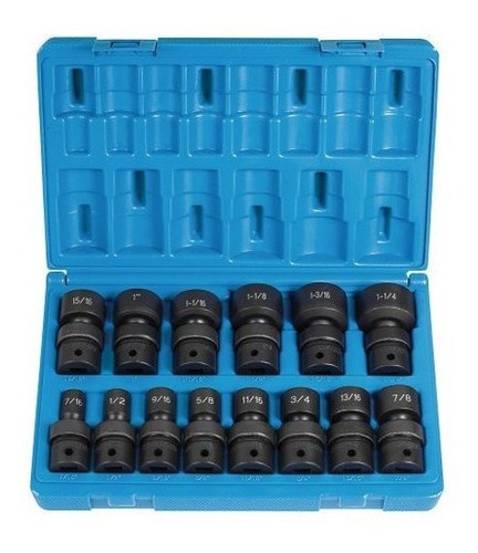 Grey Pneumatic 1314u 12 Drive 14piece Longitud Estandar Frac