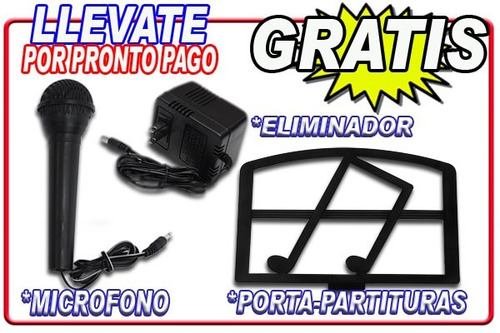Teclado Profesional Musical Con Regalos Fabulosos By Kaiser