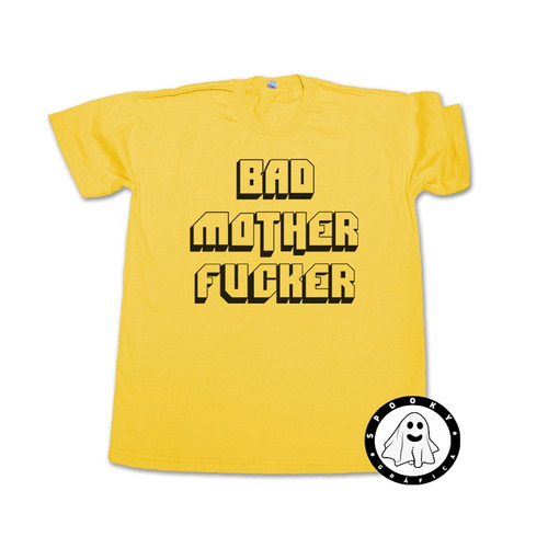 Remera Bad Mother Fucker Pulp Fiction Algodon Unisex Cine