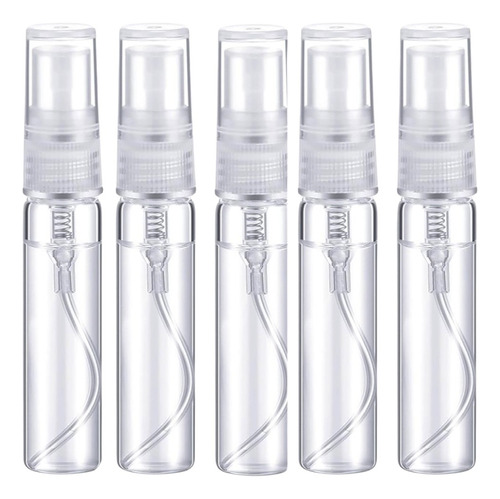 Vaporizador Vidrio Decant Muestra Perfume Frasco 5 Ml  Rosca