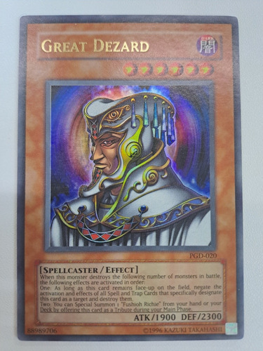 Great Dezard Pgd-020 Ultra Rare Yugioh 