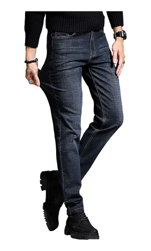 Jeans Casual Mezclilla Pantalón Caballero Denim Hombre