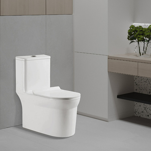 Vaso Monobloco Completo, Instalação Simples Mx101 Slow Close Cor Branco
