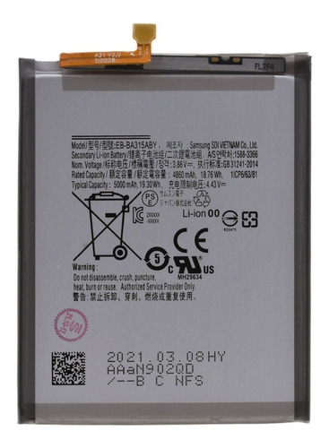 Bateria Para Samsung A31 Eb-ba315aby