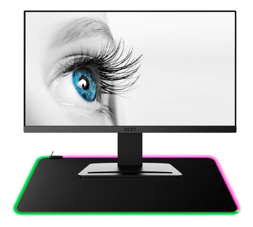 Monitor Led Msi 21.4 Byp Pro Mp223 Incluye Mouse Pad Rgb Xl