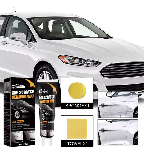 Cera Para Polir Arranhões Carros, Pasta Preta Para Remove
