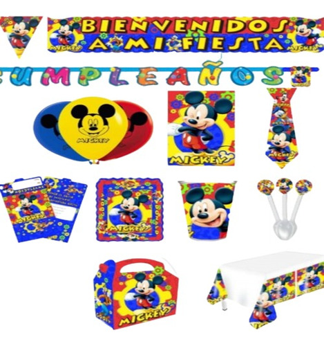 Kit Fiesta Mickey Mouse