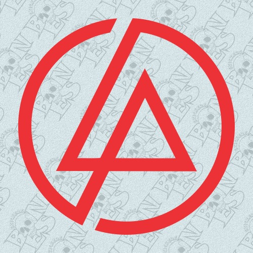 Calco Linkin Park Lp Logo 2006  Vinilo Sticker Plotter